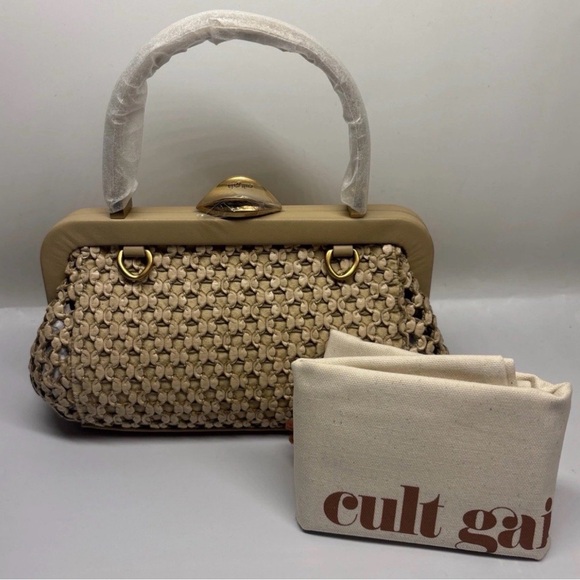 cult gaia Handbags - NWT Cult Gaia ZUMA MINI CROSSBODY BAG